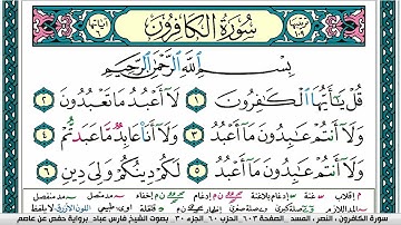 سورة الكافرون فارس عباد Surah Al kaferoon Fares Abbad