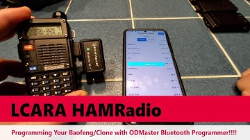LCARA HAM Radio: Odmaster Bluetooth Programmer for Baofeng/Cone HT Radios!!!!