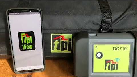 DC710 Flue Gas Analyser Smartphone Connection