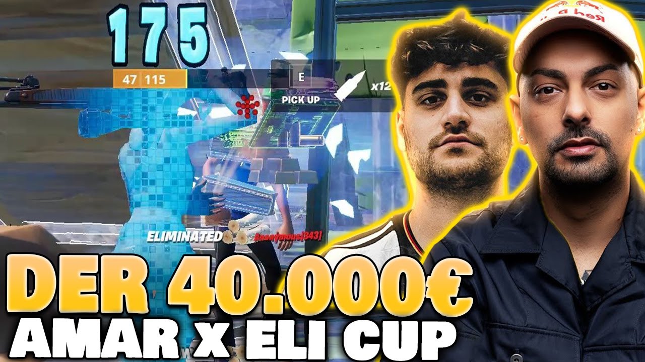 40.000€ AMAR x ELI FORTNITE CUP Tag 1 Highlights YouTube