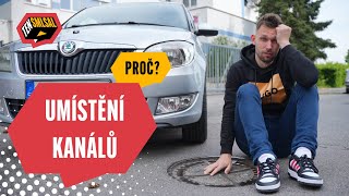 PROČ jsou kanály v silnici tak, abychom přes ně přejeli