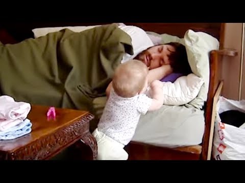 Cutest  Baby Wake Up Daddy - Funny Cute Video