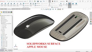 Apple Magic Mouse SolidWorks Surface Tutorial