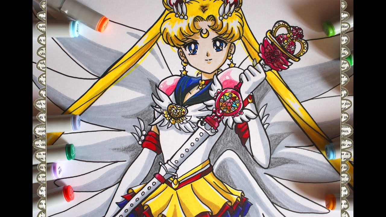Sailor Moon Episode 102 Cómo dibujar a Sailor Moon Eternal How To Draw  Usagi Tsukino Speed Draw - thptnganamst.edu.vn