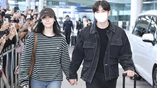 His Holding Her Bag! YoonA Arrives in Korea and Lee Junho Came to Welcome Her