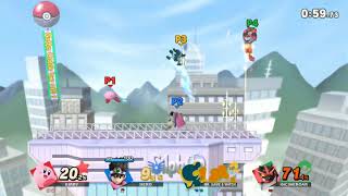 Incineroar VS Hero VS Kirby VS Mr Game and Watch: Super Smash Bros Ultimate