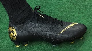 Nike Mercurial Vapor (Black Lux Pack) - Unboxing, Review & Feet - YouTube