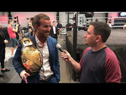 Adam Cole Interview at the WWE Performance Center