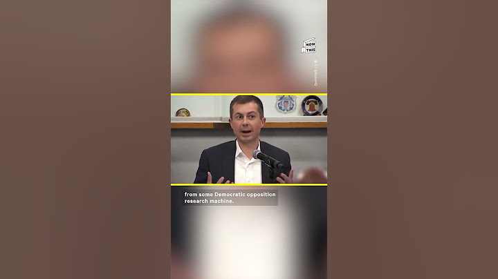 Pete Buttigieg Slams Donald Trump's Treatment of U.S. Veterans
