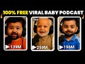 How To Create Baby Podcast in 2 Min (Instgram Trend Tutorial)