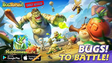 Bugtopia - (Early Access) - Gameplay - Mobile Game Review - Android - IOS