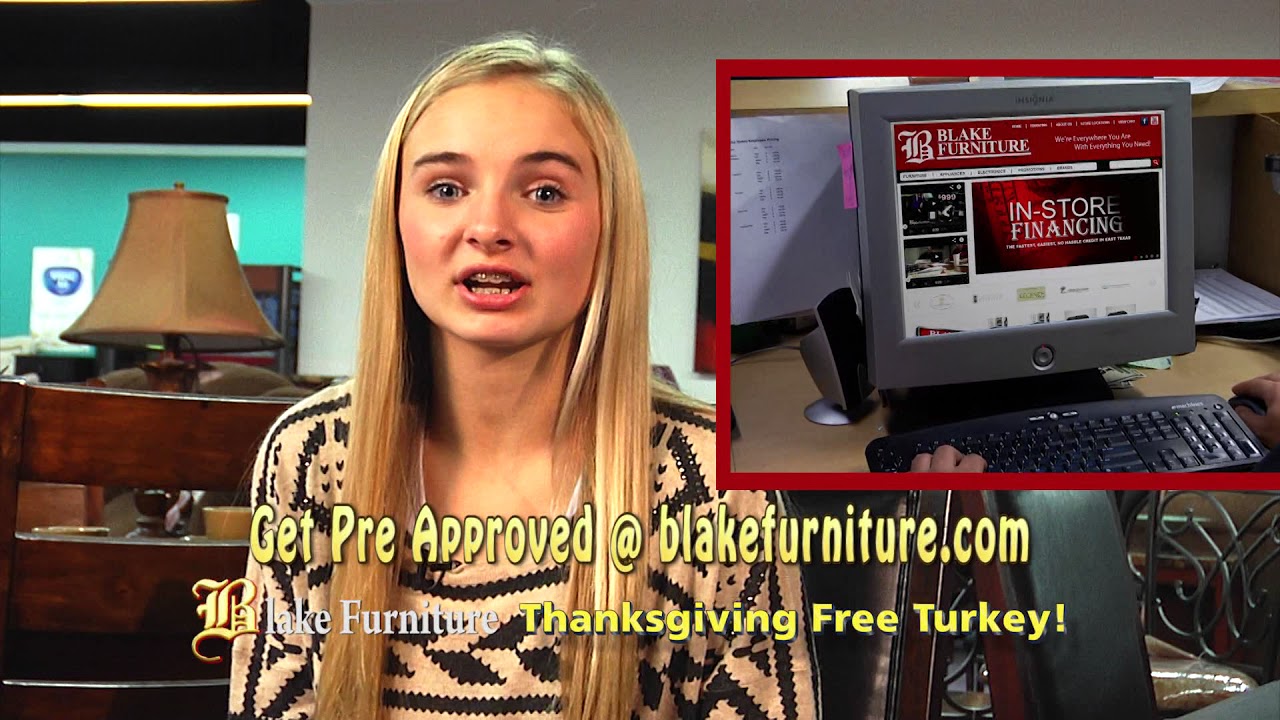 Blake Furniture Thanksgiving Turkey Bonus! 2017