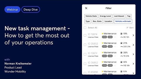 Webinar: New Task Management - Deep dive