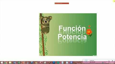 FUNCIÓN POTENCIA EXCEL COLEGIO VILLAFAÑE