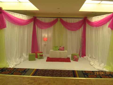 Decorating with pipe and drape.wmv - YouTube