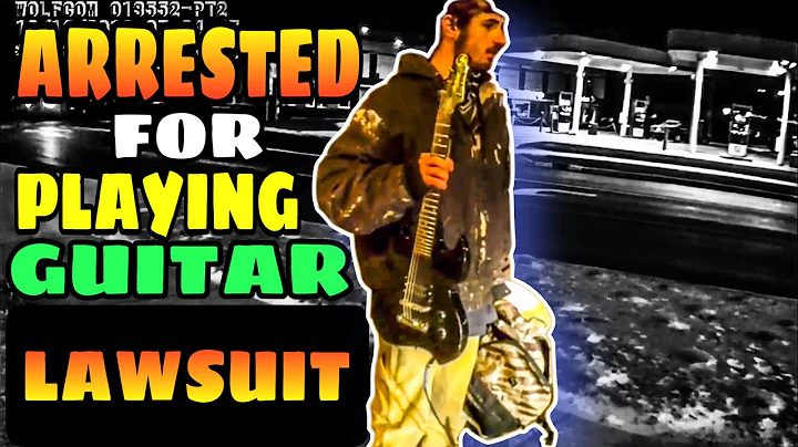 Man arrested for playing guitar then obliterates t...