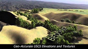 3D Terrain Modeling and Animation