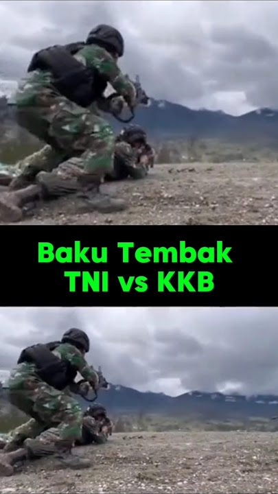 Baku Tembak TNI vs KKB || Momen TNI Hadang Sekelompok KKB Sedang Mendakat #shorts #shortvideo #kkb