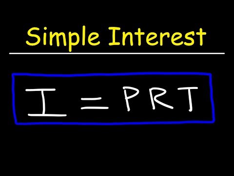 Simple Interest Formula