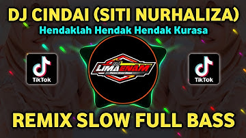 DJ CINDAI (SITI NURHALIZA) REMIX SLOW FULL BASS TERBARU 2025