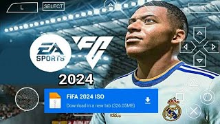 FIFA 2024 PPSSPP Android Offline 4K Camera | EA FC 24 PPSSPP HD Graphics Updated Transfer 2023/24 screenshot 4
