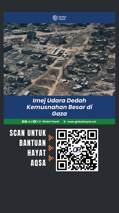 Imej Udara Dedah Kemusnahan Besar di Gaza
