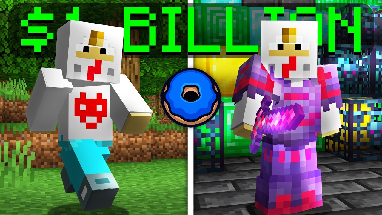 I made 1 BILLION in just 7 DAYS on Donut smp