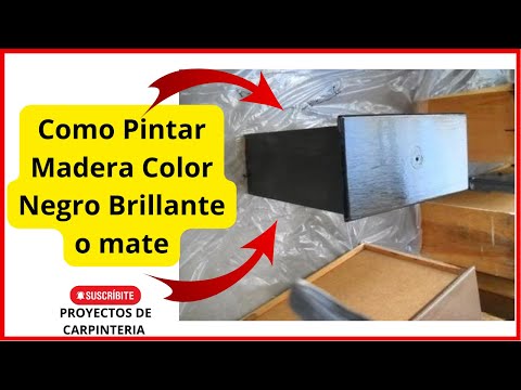 Pintura Negra Para Madera