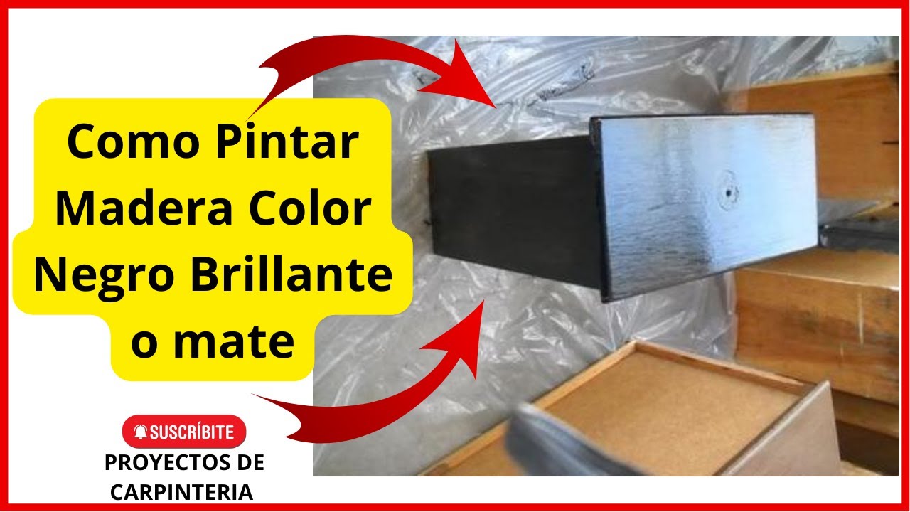 Caja de madera pinturas para colorear