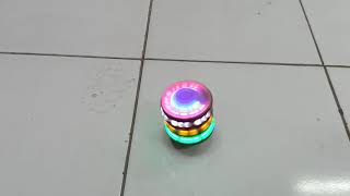 Mainan Gasing LED Gyroscope musik nyala lampu