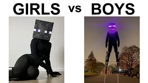 BOYS VS GIRLS MEMES MINECRAFT V3