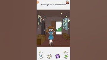 Brain Maze level 8. how to get out of a closed room.#iqtest #viral #gamingvideos #gamingshorts.