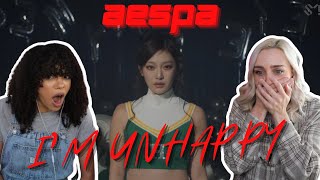 COUPLE REACTS TO aespa 에스파 'I'm Unhappy' Track Video Resimi
