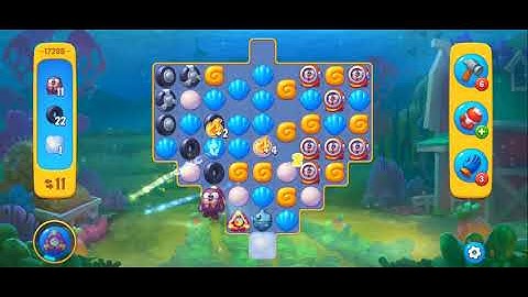 Fishdom Easy Level 17288 (with timed boosters [Super Lightning]) @choraelmin 