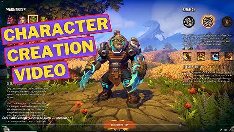 Corepunk Character Creation Video - Open World MMORPG