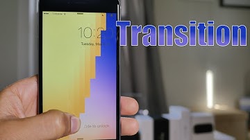 Cydia Tweak: Transition