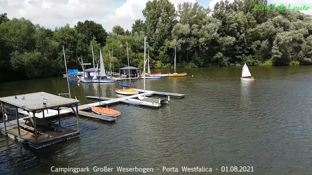 Meyer zu Bentrup Camping Park Groer Weserbogen 01.08.2021 - YouTube