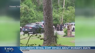 Gory details in affidavit reveal woman's beaten body was found in hotel bed frame