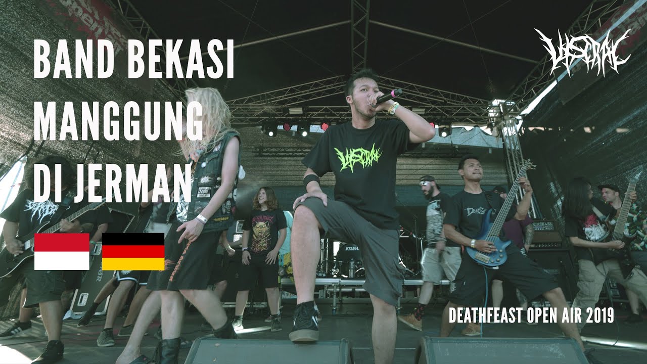 Viscral Band Bekasi di Death Feast Open Air The Devourer European Tour 2019 with Deadsquad Part 1