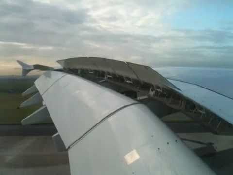 WORST!! AIR FRANCE A380-800 HARD LANDING IN PARIS (CDG)