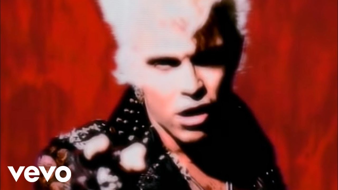 Billy Idol   Cradle Of Love Official Music Video