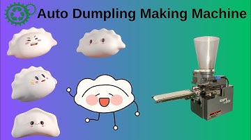 Automatic Dumpling Gyoza Machine | Make Perfect Gyoza Mandu Samosa Pelmeni Empanadas at Restaurant