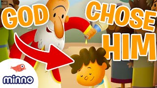 The Boy That GOD Chose to Be KING 👑 40 Minutes of Bible Stories for Kids