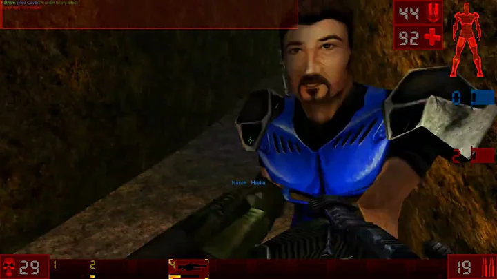 Unreal Tournament. Capture The Flag . Map  -  Eternal Cave. #ut99