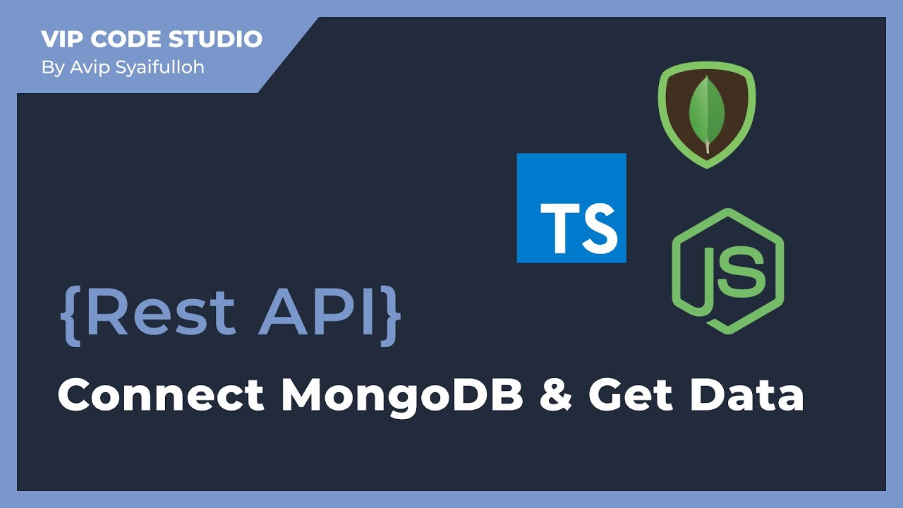 Rest API : 9.Connect MongoDB & Get Data - YouTube