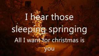 Video thumbnail of "All I want for christmas is you - Agnes och Måns"