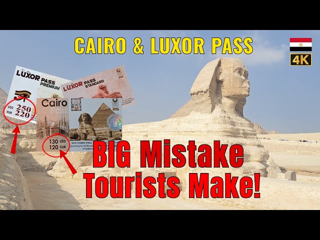 Travel vlog - CAIRO & LUXOR PASS SCAM? 🤯 Are They Really Worth Your Money? 4K, cc