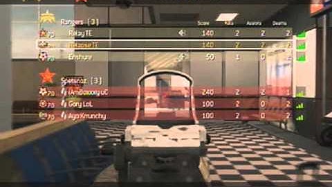 MW2 Snd GB 3v3 Gameplay/Commentary on Terminal