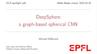 DeepSphere: a graph-based spherical CNN (ICLR'20 spotlight)