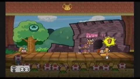 Paper Mario and The Thousand Year Door Widescreen S-video test